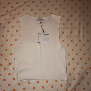 Zara crop shirt